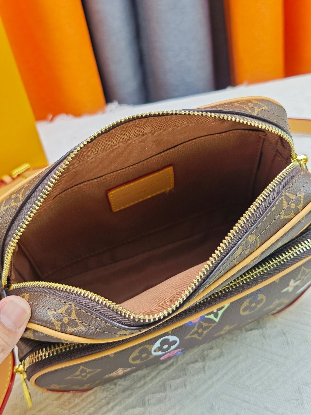 Louis Vuitton Monogram Floral Shoulder Bag